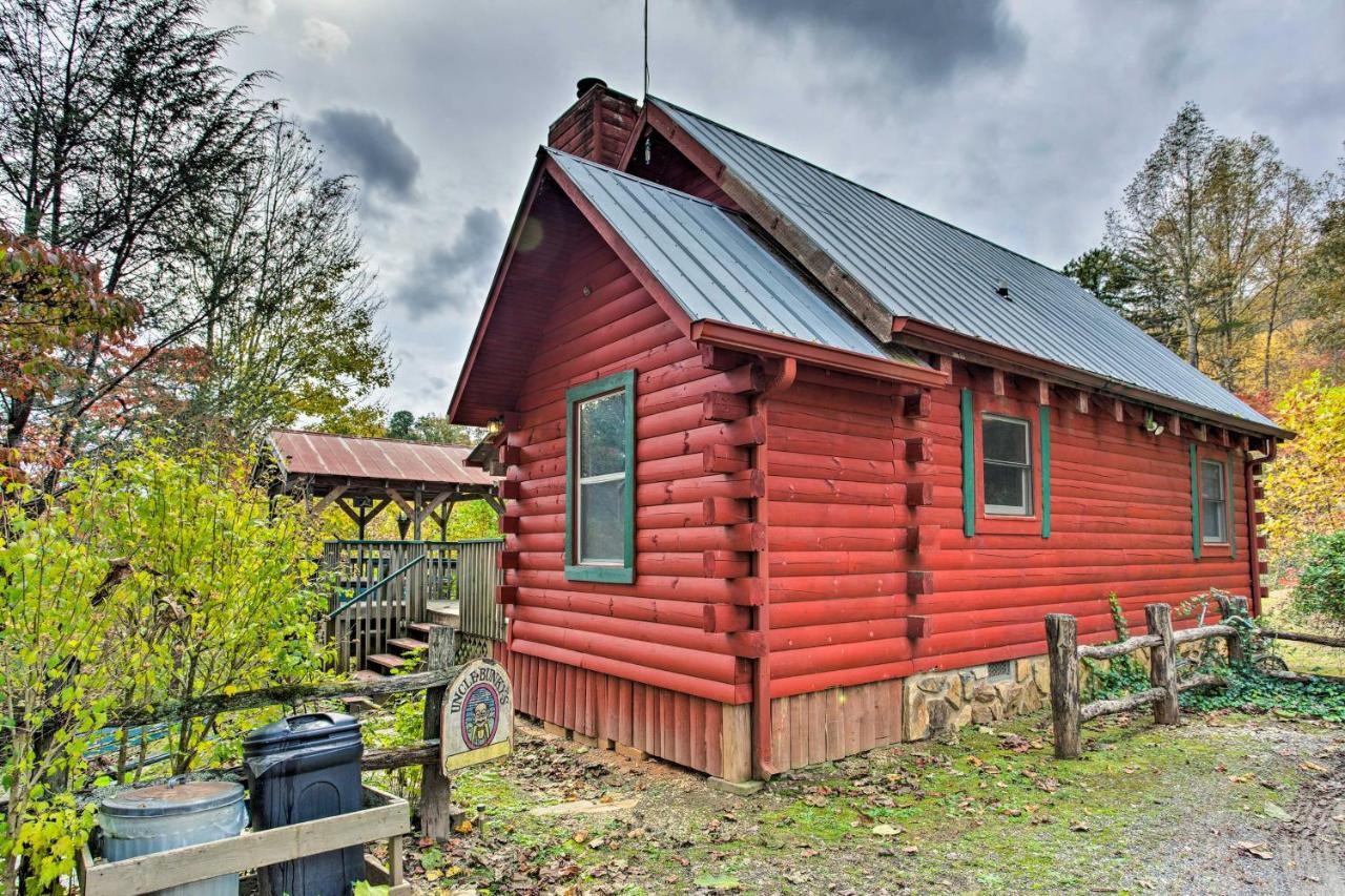 הוילה 'Uncle Bunky'S' Bryson City Cabin With Hot Tub&Views מראה חיצוני תמונה